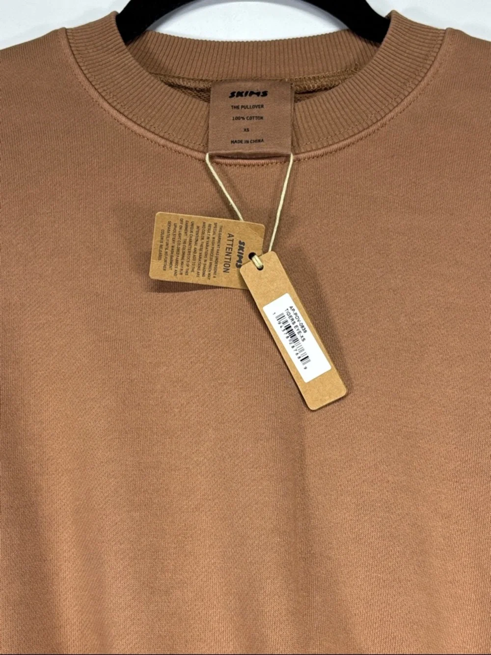 ✨SKIMS Outdoor Fleece Pullover Sweatshirt Women’s Size XS